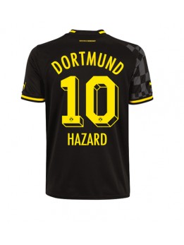 Borussia Dortmund Thorgan Hazard #10 Auswärtstrikot 2022-23 Kurzarm